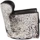 Hooker® Furniture CC Kato Legendary Graphite/Salt Pepper Leather Swivel Chair-1