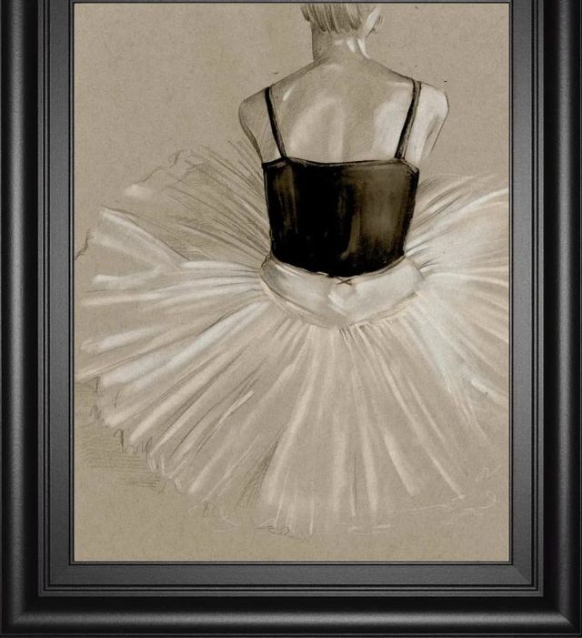 Classy Art Black Leotard II by Jennifer Paxton Parker Wall Art-1