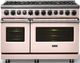 Viking® 7 Series 48'' Blush Sealed Burner Pro Style Dual Fuel Range-2