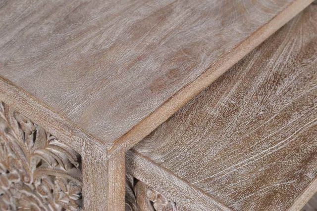 Parker House® Crossings Eden Toasted Tumbleweed Nesting Tables-3