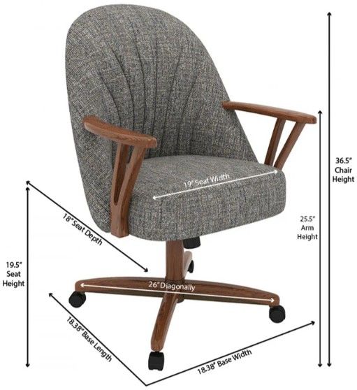 Chromcraft Customizable Bailey Dining Chair-1