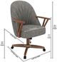 Chromcraft Customizable Bailey Dining Chair-1