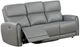 Furniture of America® Schlieren Gray Power Reclining Sofa-0