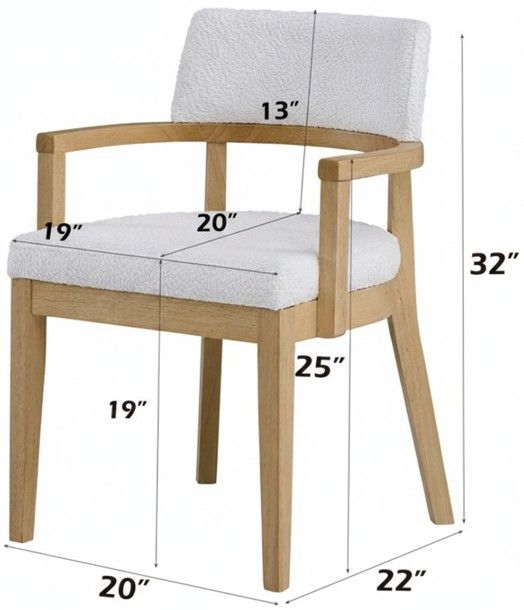 ACME Furniture Kasem 2-Piece Gorge/Oak Arm Chair Set-3