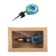 A & B Home Crystalline Turquoise Bottle Stopper-0
