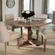 Coaster® Florence Rustic Smoke Round Dining Table-1