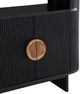 Crestview Paloma Black Bookcase-4