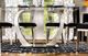Furniture of America® Nova 7-Piece Black/Silver Dining Set-2