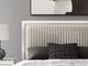 Signature Design by Ashley® Zuraleus White Queen Panel Bed with Upholstered Headboard-5