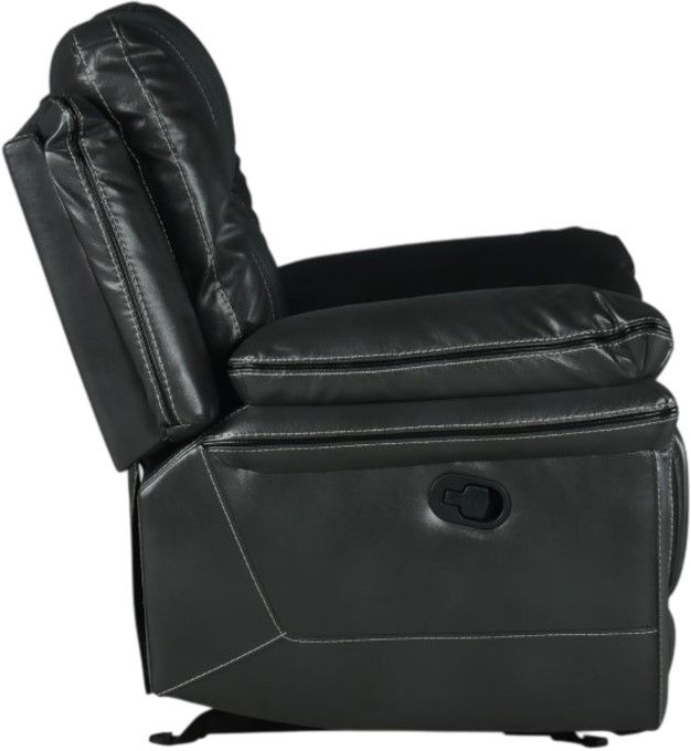 Steve Silver Co. Isabella Gray Manual Glider Recliner-4