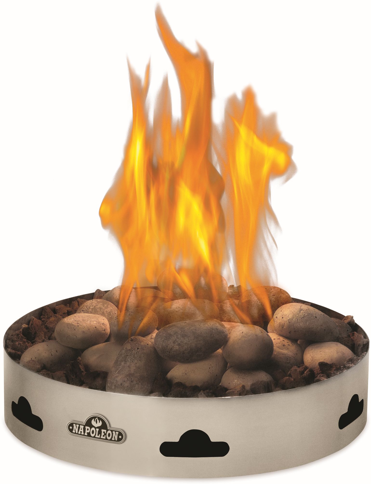 Napoleon Patioflame Series Stainless Steel Outdoor Gas Fireplace BrandSource Home Gallery