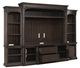 Liberty Furniture Paradise Valley Saddle Brown Entertainment Center with Piers-3