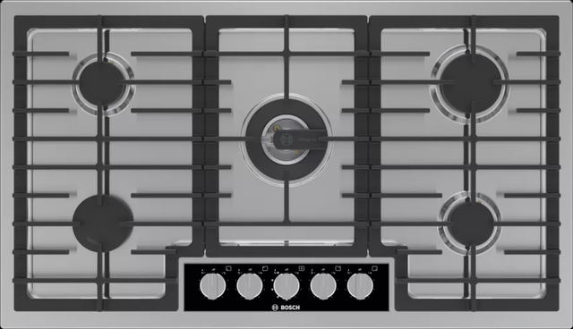 Bosch® Benchmark® 36" Stainless Steel Gas Cooktop-0