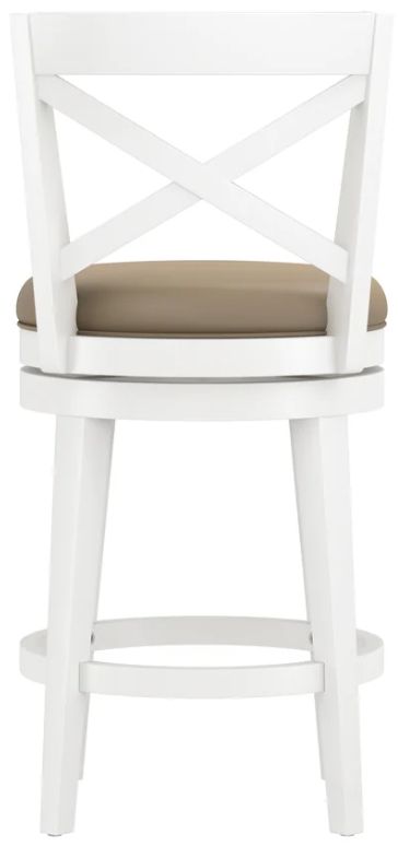 HH2 Home Grace Beige/White Counter Height Stool-4