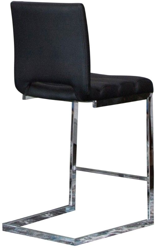 Cramco Dana Black/Chrome Counter Stool-3