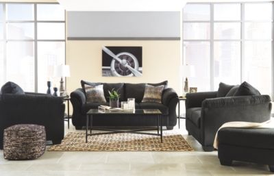 Signature Design by Ashley® Darcy Black Chair-3