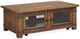 Magnussen Home® Chesterfield Farmhouse Timber Lift Top Storage Cocktail Table with Casters-3