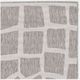 KAS Rugs Provo Ivory/Gray Bedrock 5'x8' Area Rug-1