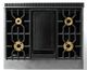 Viking® 7 Series 36" Slate Blue Pro Style Natural Gas Range-4