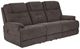Flexsteel® Zofa Umber Power Reclining Sofa with Power Headrests and Lumbar-0