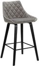 Armen Living Dani Gray 26" Bar Stool-0