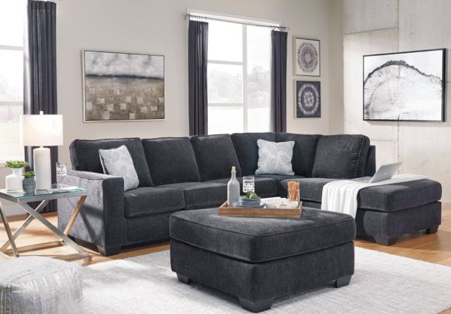 Signature Design by Ashley® Altari 2-Piece Slate Living Room Set-3