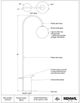 Renwil® Merlot Satin Brass Floor Lamp-5