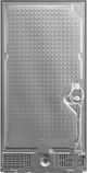 Midea® 33" 22.6 Cu. Ft. Stainless Steel Counter Depth French Door Refrigerator with Icemaker-4