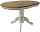 Liberty Furniture Carolina Crossing Antique Honey Gathering Table with White Base-0