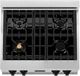 ZLINE Autograph Edition Legacy 30" Stainless Steel Gas Rangetop with Matte Black Accents-1