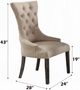 ACME Furniture Gerardo Beige/Weathered Espresso Arm Chair-2