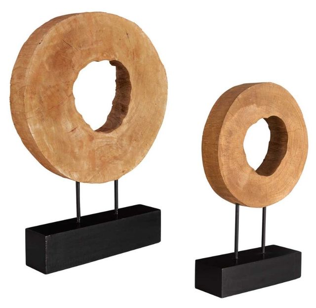 Uttermost® Ashlea 2-Piece Natural Sculpture Set-2