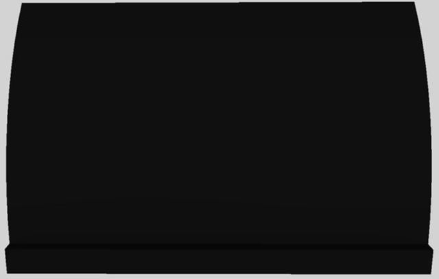 Vent-A-Hood® 48" Black Wall Mounted Range Hood-0