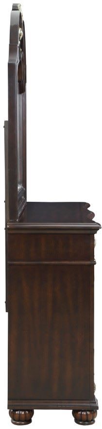 New Classic® Home Furnishings Maximus Madeira Dresser and Mirror-4