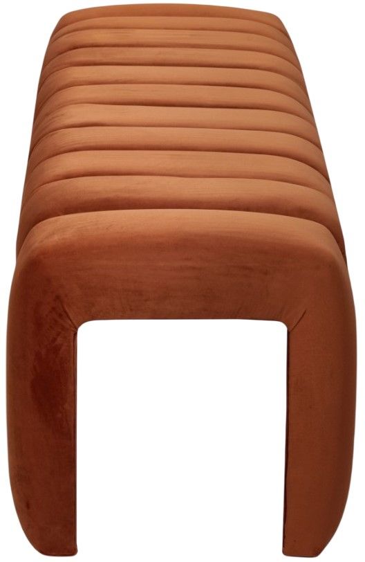 Meridian Furniture Andaz Cognac Accent Bench-3
