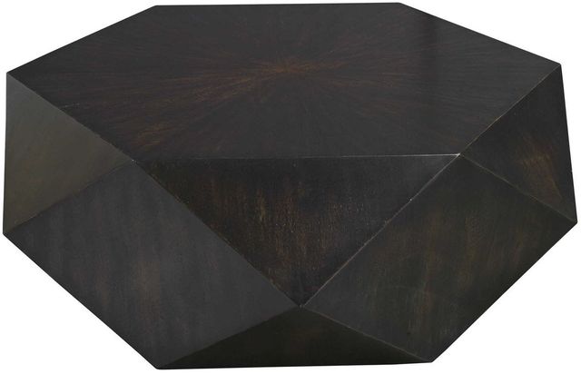 Uttermost® Volker Black Small Coffee Table-0