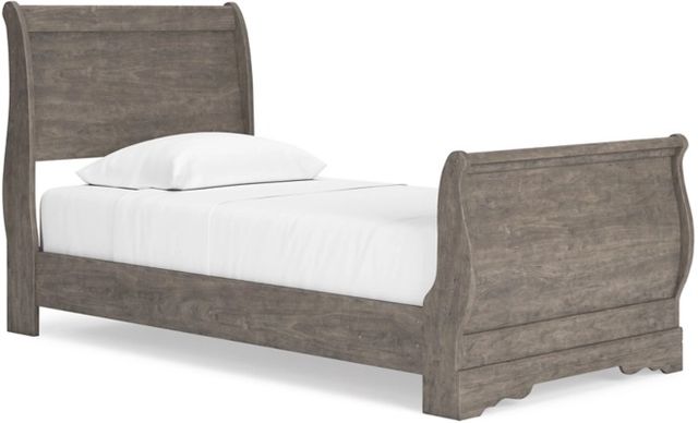 Signature Design by Ashley® Bayzor Gray Twin Sleigh Bed-1