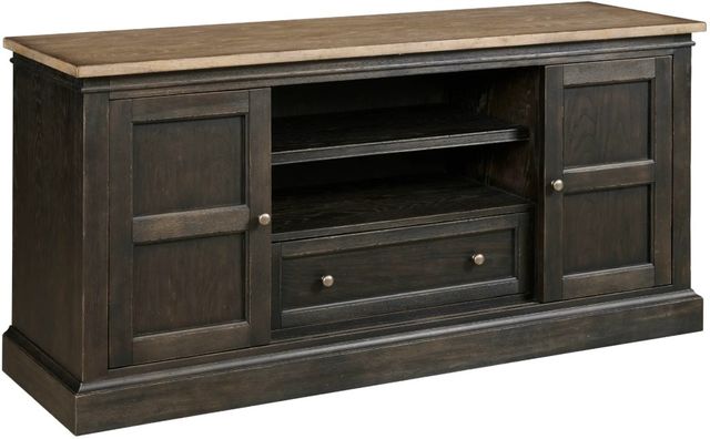 Hammary® Hancock Brown 66" Entertainment Console-0