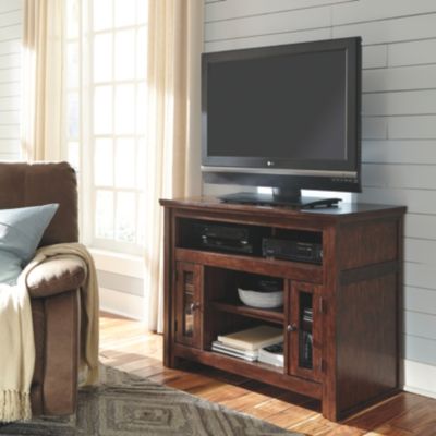 Signature Design by Ashley® Harpan Reddish Brown 42" TV Stand-2