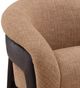 Dovetail Furniture Eris Brown/Dark Brown Occasional Chair-5