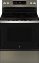 GE® 600 Series 30" Slate Freestanding Electric Range-0