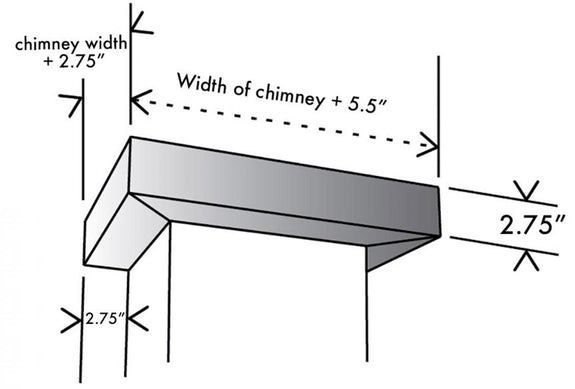 ZLINE Wooden Crown Molding-2