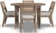 homestyles® Brentwood 5-Piece Light Oak Round Dining Set-1