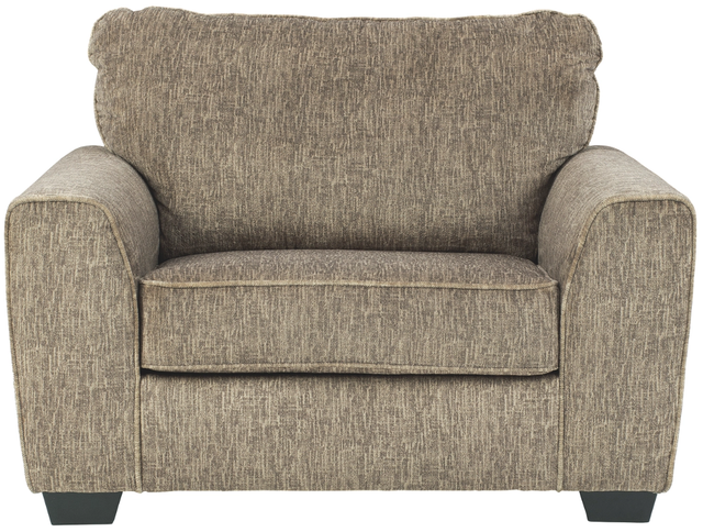 Benchcraft® Olin Chocolate Oversized Chair-1