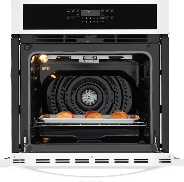 Frigidaire® 27” White Single Wall Oven with Air Fry-4