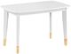 Homelegance® Sloane 5-Piece White Children Table Set-3