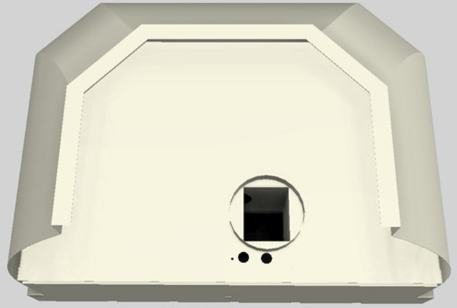Vent-A-Hood® Designer Series 36" Biscuit Wall Mounted Range Hood-2