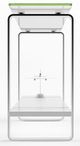 BDI Stream™ 1643 Glass Top Console Table with Satin-Nickel Plated Steel Shelf-1