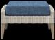 New Classic® Home Furnishings Carezza 5-Piece Dark Blue/Gray Fabric/Wicker Outdoor Conversation Set-4