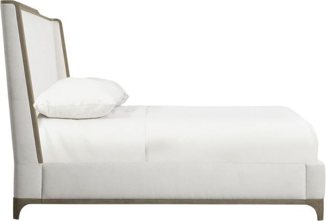 Bernhardt Albion Beige California King Upholstered Panel Bed-2
